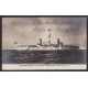 ACORAZADO GARIBALDI ANTIGUA TARJETA POSTAL BARCO CIRCULADA EN 1906